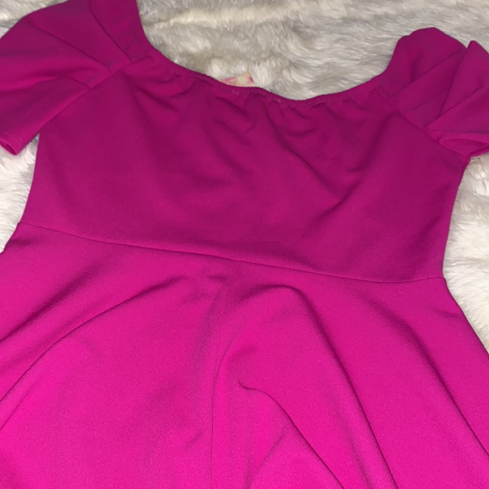 Boutique Retro Style Pink Dress Size 1X - Picture 8 of 13